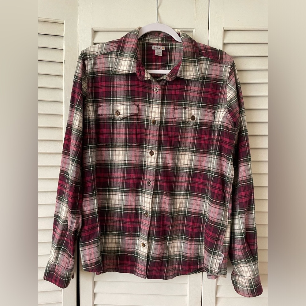 Carhartt Women’s Long Sleeve Flannel
